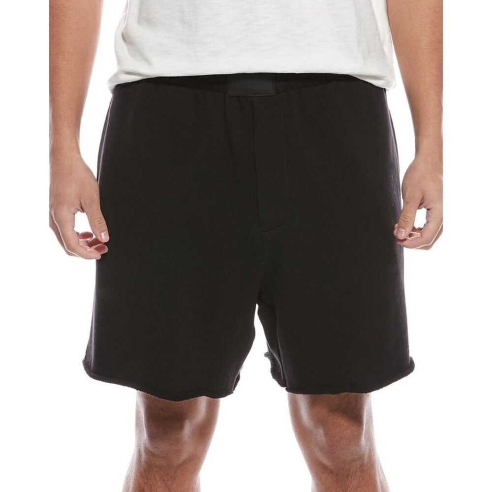 Helmut Lang Mens  Minimal Sweatshort, Black